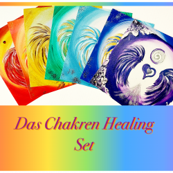Chakren-Healing Set 7 Kunstdruckkarten