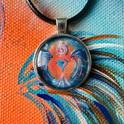 Herzengel Energie Halskette Tun