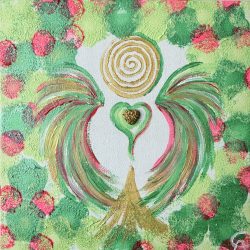 Herzengel Tablett Ernte des glücklichen Lebens