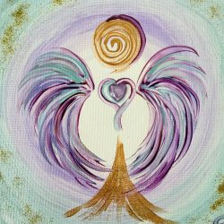 Herzengel Tablett Seelenklang